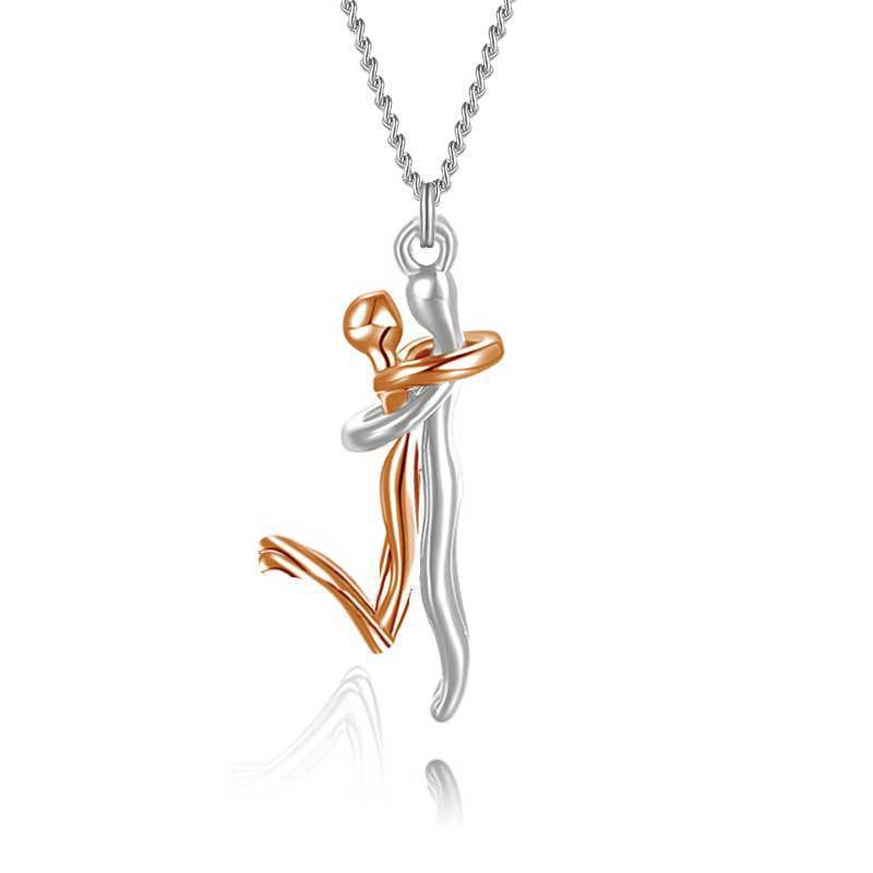 Anniversary Hug Necklace